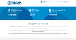 Desktop Screenshot of fortunawindows.com
